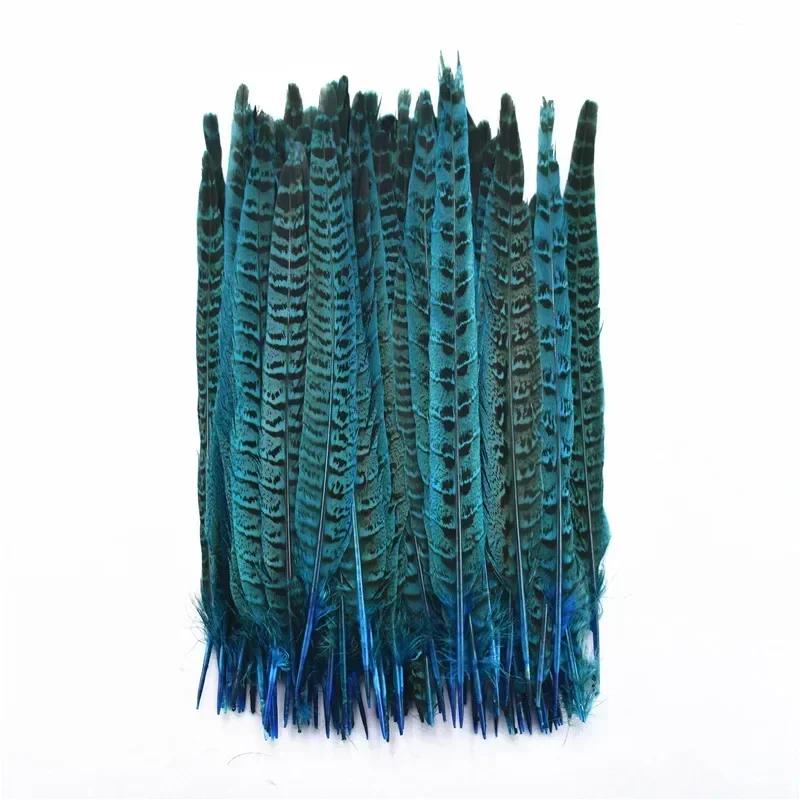 10Pcs Colorful Natural Female Pheasant Feathers for Decoration Crafts Long Chicken Feather Decor Carnival Accessories Decoration
