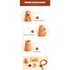 Cute Car Key Chains Kawaii Animal Keyring 2024 Capybara Keychains