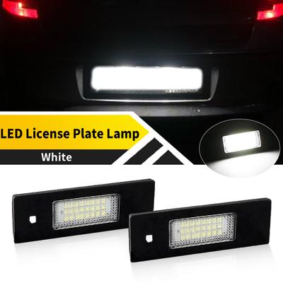 2pcs For BMW 1 Series F21 2011-2020 6 Series E63 / E63N (M6) 2003-2010 LED License Number Plate Lamp