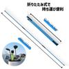 Golf Alignment Sticks, Set of 2, Foldable, with Fixing Parts To Prevent Slipping, Target Line, Address, Swing Practice, Lie Angle Adjustment, and