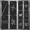 Luxury World Map Travel phone Case For iPhone XR XS Max X XS 12 11 13 Pro max SE 2020 7 8 Plus Silicone Soft airplane Cover