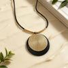 Modern Alloy Chain Necklace With Geometric Shape For Womens Fashion Accessory