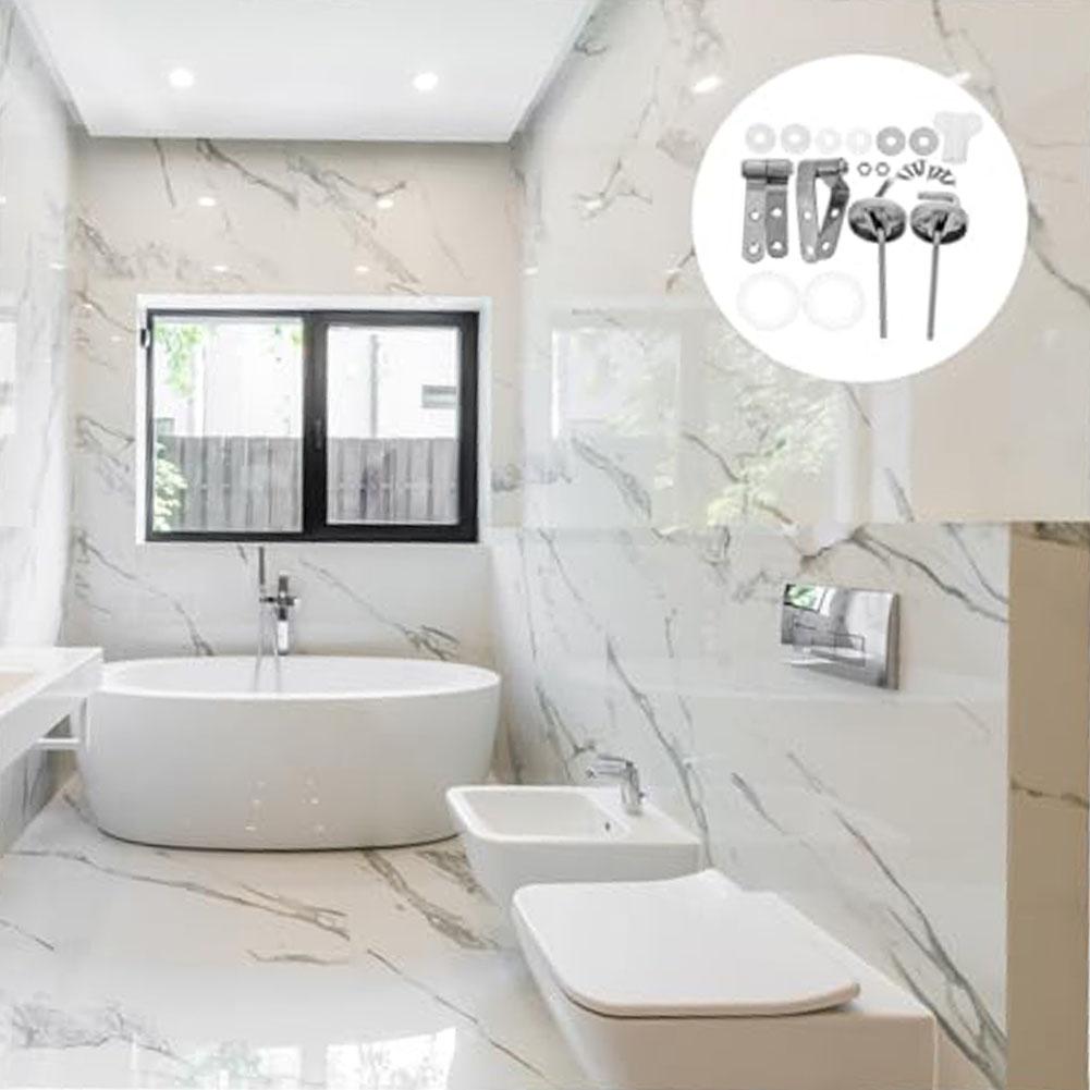 Easy Install Toilet Seat Kit Functional Bathroom Upgrade Easy Installation Kit Hotel Bathroom Accessories Enhanced Stability