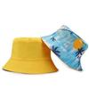 Children's Double-Sided Fisherman Hat for Boys & Girls - Outdoor Surfing & Beach Sun Protection, Breathable Design