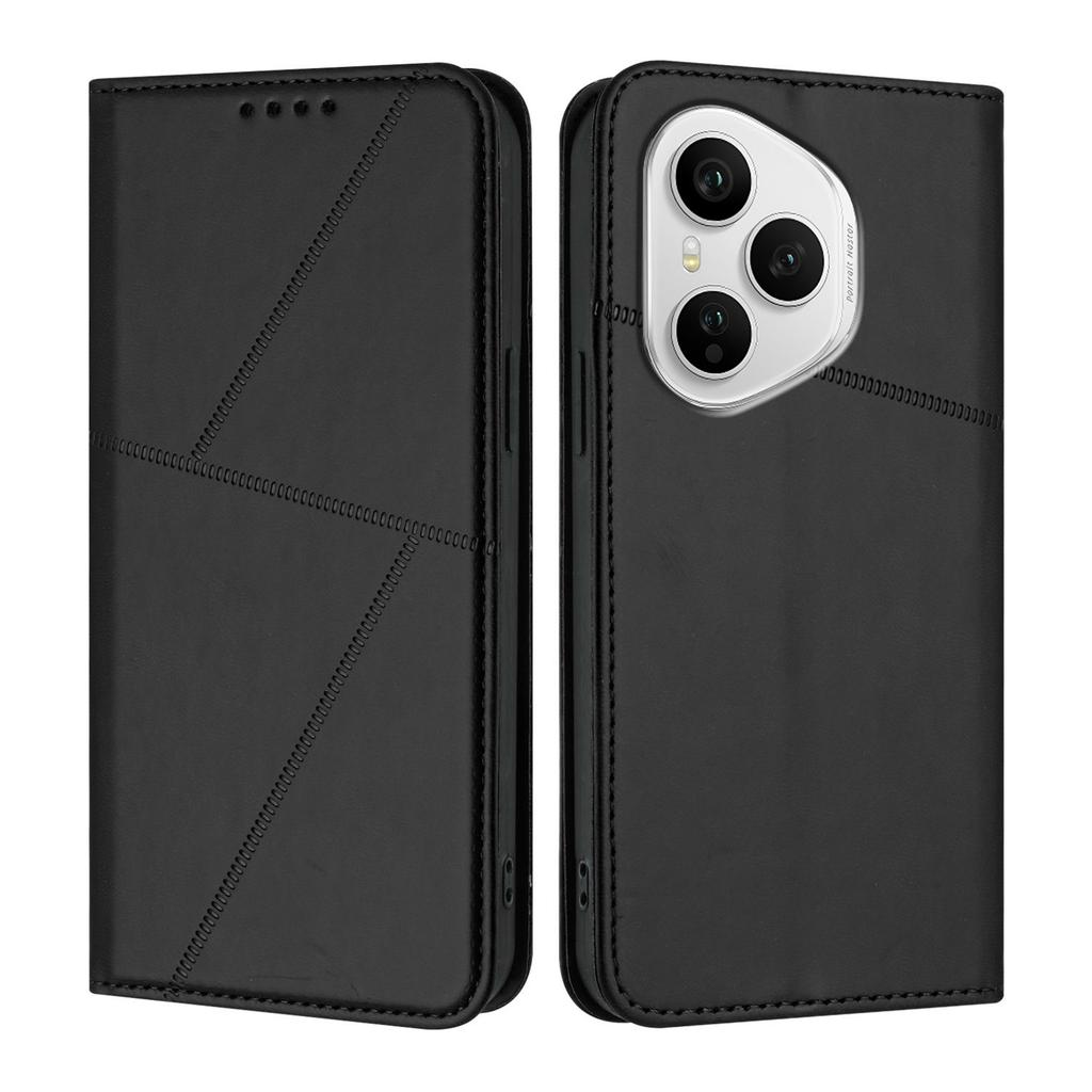 For Honor 400 Pro 5G (Global) Wallet Case Magnetic Closure Leather Flip Phone Cover with Stand
