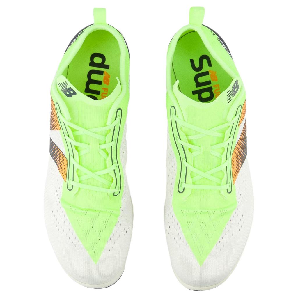 New Balance FuelCell SuperComp MDXv3 White Bleached Lime Glo Men Sneakers Hot-Mango UMDELRSF
