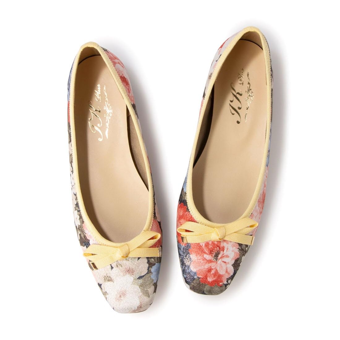 

IK Plus Pumps, Flat Shoes Made Using a Unique Manufacturing Method, 24031209, Women s, Multi, Size 22.5 cm, 2E