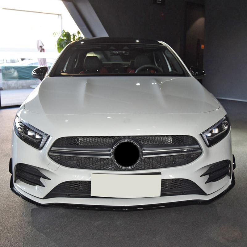 Voor Mercedes Benz A Klasse W177 A180 A200 A220 A35 AMG 2018+ Voorbumper Lip Spoiler Splitters Canards Vents