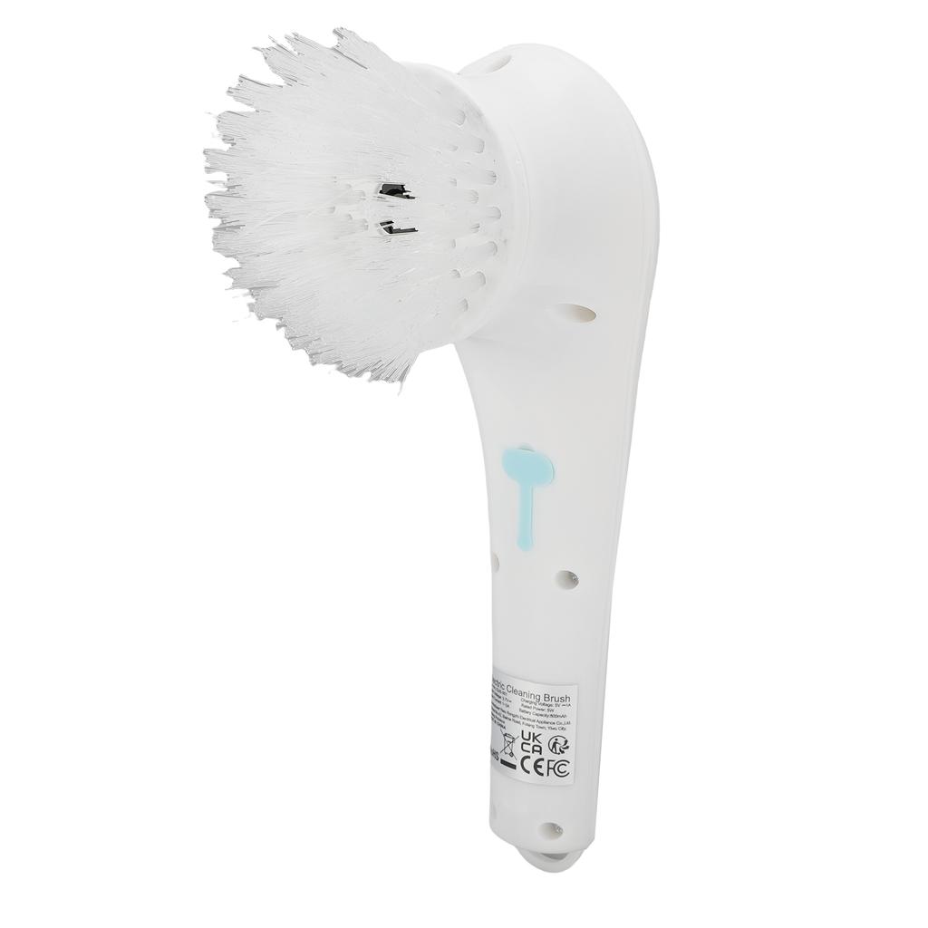 Electric Spin Scrubber Cordless Cleaning Brush Scrubber with 5 Brush Heads for Bathroom Sink Window