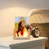 Led Picture Frame Sublimation Acrylic Night Lights Blank Display Stand Crafts Decoration For Home Birthday Christmas Women