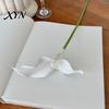 EVA Material Flowers Artificial Calla Lily Flowers, Flexible Branches Realistic Faux Flower, Soft Touch Fake Lilies for Home Wedding Decor Single Stem