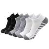 Men's Plus Size Breathable Anti-slip Mesh Color Block Short Socks for Spring/Summer