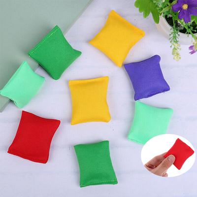 Throwing Sandbags Toys Children Toys Outdoor Sport Classic Bean Bag 10x/lot