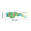 Simulated Marine Animal Model, Sea Rabbit/squid/green Spotted Squid Sea Marine Animal Model Bath Toys Tabletop Static Model Toy