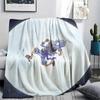 1 Pezzo Coperta in Flanella con Stampa Cartone Animato, Alta Qualità Confortevole per Tutte le Stagioni, Decorazione per la Casa, Calore e Comfort, Perfetta per Regalo di Natale Compleanno