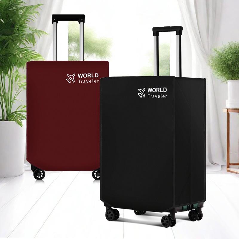 Adjustable Thickened Travel Suitcase Protective Cover - Non-Woven Leather Dust Cover for Trolley Cases, Available In Stock