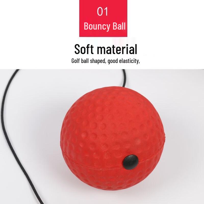 Head-mounted Boxing Reflex Speed Ball