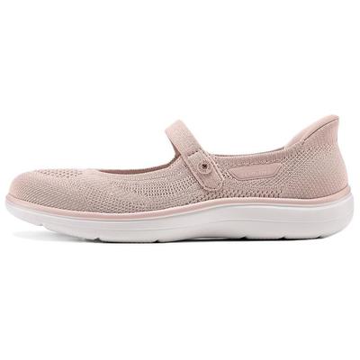 On-The-Go Fashion Comfortable Durable Breathable Low-Top Casual Shoes Women Sneaker Nude-Pink 138497-BLSH