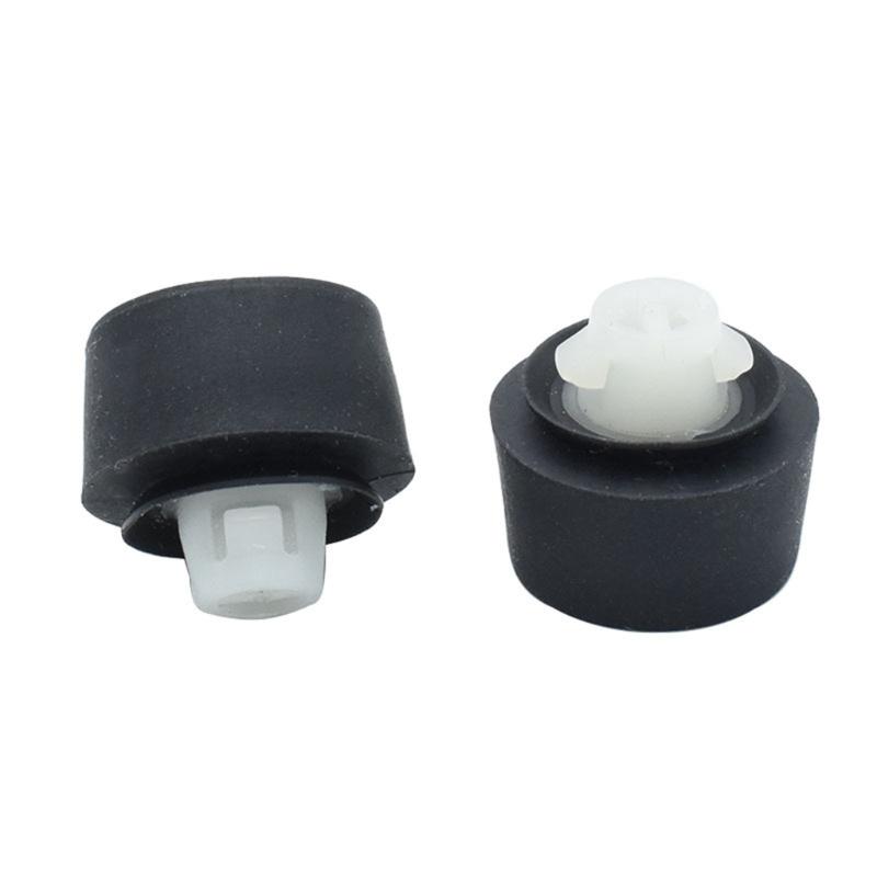 

2x Car Trunk Rubber Buffer Tailgate Block Rear Door Damping Dampers Rear Door Bumper Guard Pad for Daily Use Antiscratch