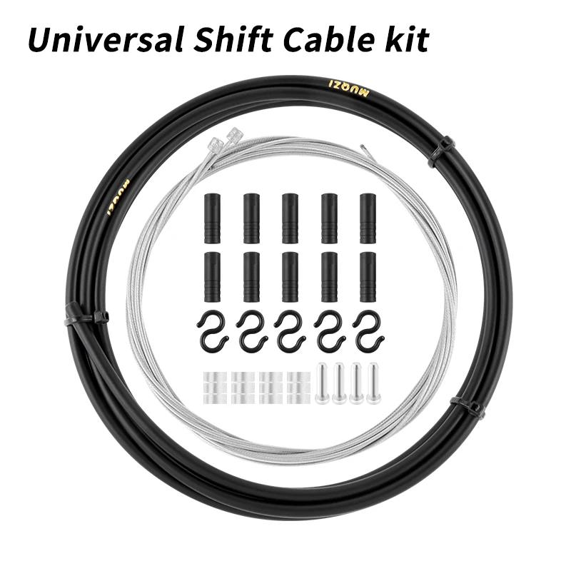 MUQZI Cable Kit Bike Shifter Line Brake Cable Housing Shift kit