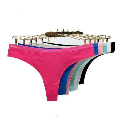 G-snaar sexy vrouwen thongs katoen vrouw slipje ondergoed ml xl 6pcs/lot