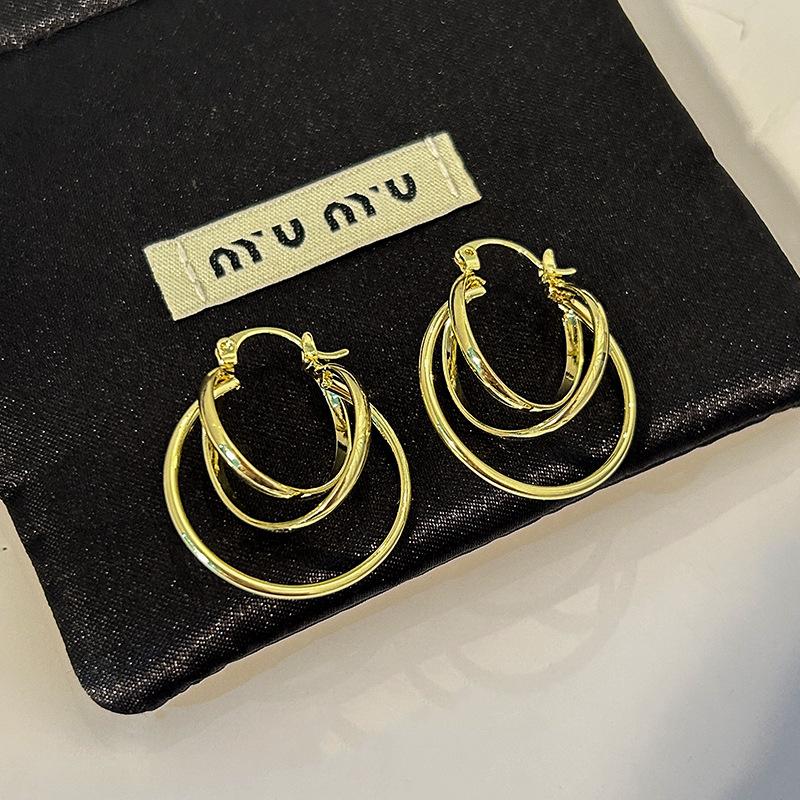 Металлические круглые полые серьги-кольца, уникальный дизайн, легкая роскошь, темперамент, неправильная форма