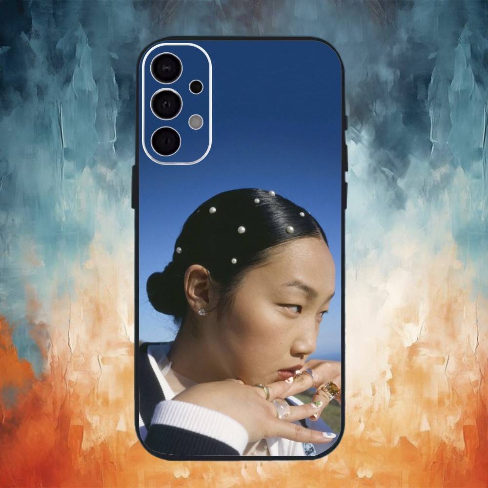 KPOP A-Audrey Nuna G-Золотой Чехол Для Телефона Для Samsung S26,25,24,23,22,30,21,10,9,Ultra,Plus,Lite Черный Мягкий Чехол Samsung S20ULTRA5G