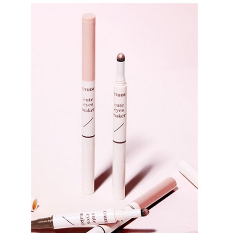 Etude Under-Eye Fat Maker Liner 0.1g + Glitter 0.5g, Rose Shimmer, 1 Set