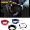 New Aluminum Car Ignition Key Switch Ring Cover Key Hole Circle Stickers for Ford Focus 2 3 4 MK2 MK3 MK4 Kuga Escape Mondeo