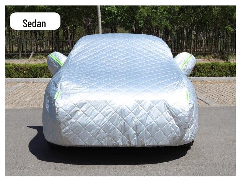 Husa auto Geely Xingrui - Protecție solară și ploaie, Izolație termică, Anti-grindină, Material gros tip plapumă din bumbac