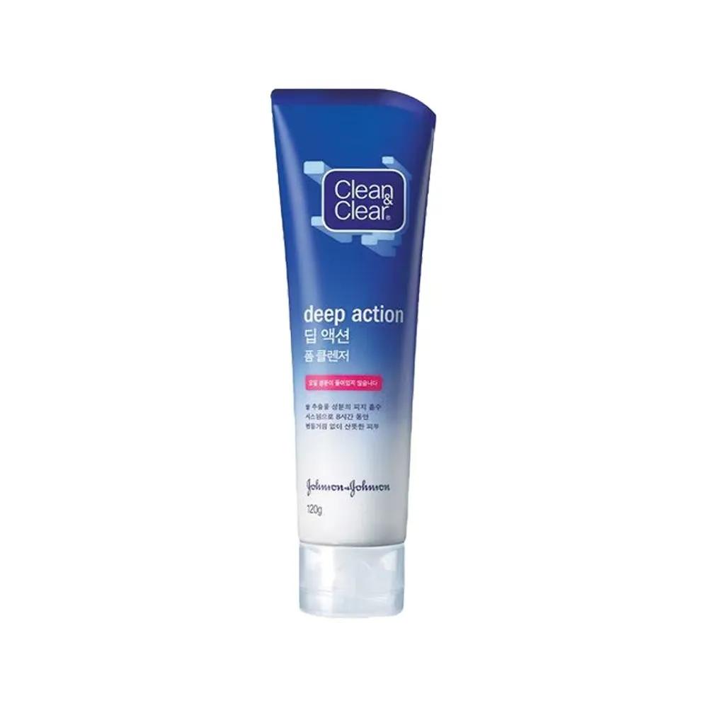 CLEAN & CLEAR Deep Action Foam Cleanser 120g