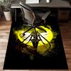 Moonlit Guardian Area Rug Suitable for Indoor And Outdoor,Carpets for Kitchens, Homes, Offices, Living Rooms,Home Decor,Christmas Gift