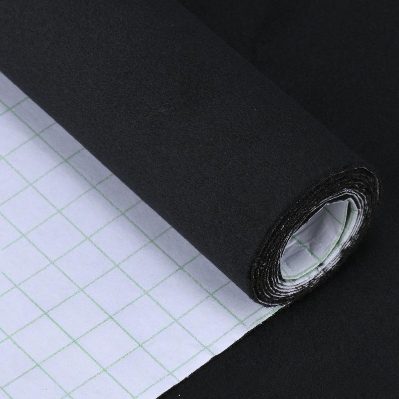 50cm*138cm Multi Colors Elasticity Self-adhesive Velvet Fabric Sticky Velvet Wall Fabric for DIY Home Decoration