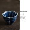 Ceramic Retro Master Cup: Personal Tea Brewing and Tasting Cup, Festive Wedding Red Design