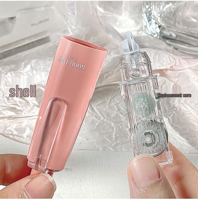 Xiaohongshu-Inspired Large Capacity Correction Tape and Fluid for Students and Office Use