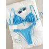 Costumi da Bagno Donna Push Up Femminili da Spiaggia Costumi da Bagno Bikini Brasiliano Set Bagnante da Piscina 2026 Bikini Sexy Costumi da Bagno Rosa