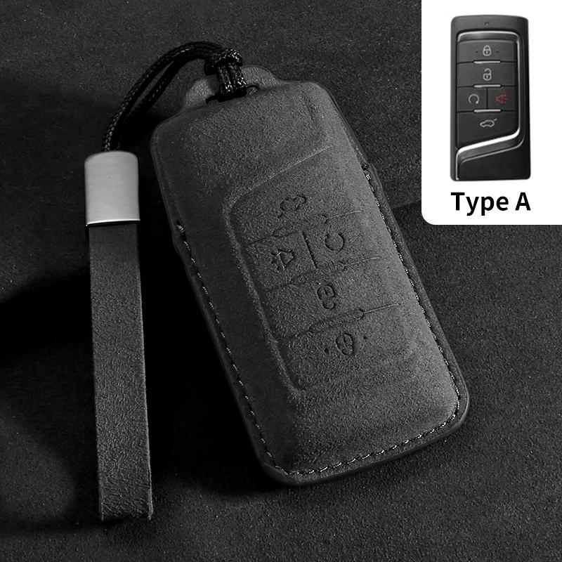 Cross Border Compatible for Trumpchi GS5 GA6 M6 High-qualityGS4 GS3 GS8 Suede Key Case with Keychain From Factory