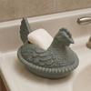 Decorative Chicken Soap Dispenser Holder Plastic Plant Pot Hen Planter For Farmhouse Bathroom Countertop Decoration