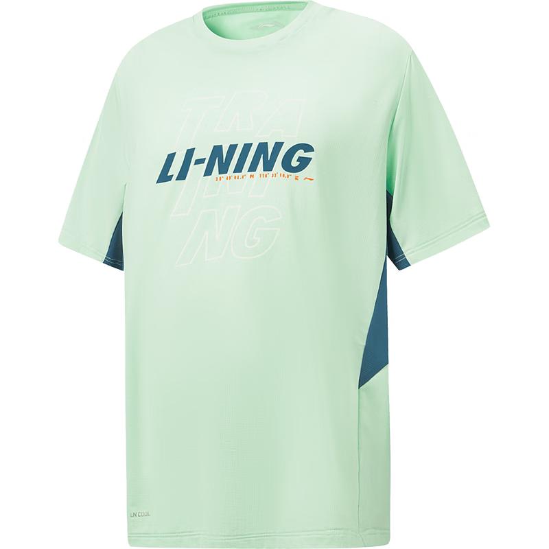 LI-NING Boys  Ice-Feel Moisture-Wicking Short-Sleeve T-Shirt 170