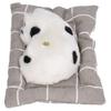 Make Sound Sleeping Dog Toy with Cloth Cushion Simulation Plush Dog Toy Small Dog Doll OrnamentsDalmatian