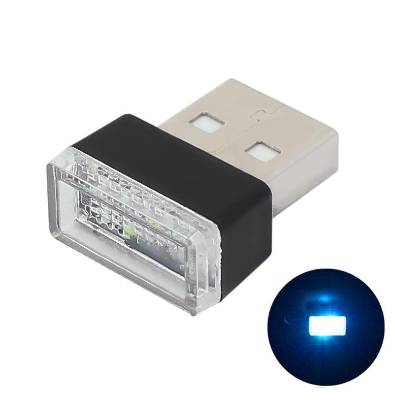 Mini USB LED Car Light Auto Interior Atmosphere Neon Atmosphere Lamp Mini Lights Emergency Lighting PC Auto Interior Accessories