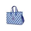 New MLB Synthetic Leather Tote Bag, Shopping Bag, Handbag Medium Women's Blue 3AORM042N-07BLS