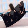 Band B-Bad O-Omens Anime Beach Swimming Towel Soft Absorbent Washcloth Children's Gifts for Kids Travel Camping Gym