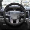 Car Steering Wheel Cover Wrap for Ford Mondeo Focus Escort Fiesta Explorer Taurus Escape O D Type Steering-Wheel