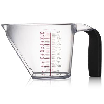 KAI (Kai Corporation) Measuring Cup, 600ml, Dishwasher Safe, Wide Opening for Easy Cleaning, Made In Japan, DH8128