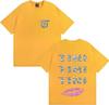 Cantante TINI STOESSEL Futtura Trendy 2025 Grafica Tour Maglietta Uomo Donna Pop Maglietta Cotone Casual Manica Corta T-Shirt Unisex
