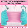 Nail Bibs 125-Piece Waterproof Salon Tray Adults Nail Towels Paper Bibs For Esthetician Patient Artist Adult Lash Manicure