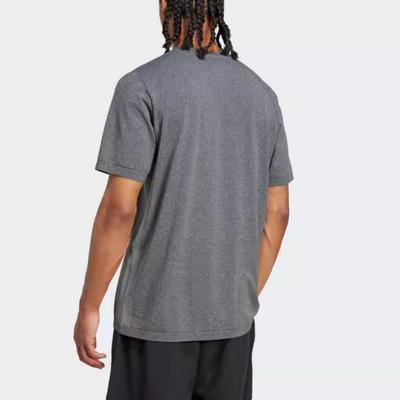 T Shirts Men's Gray Crew Neck Moderate JX2710