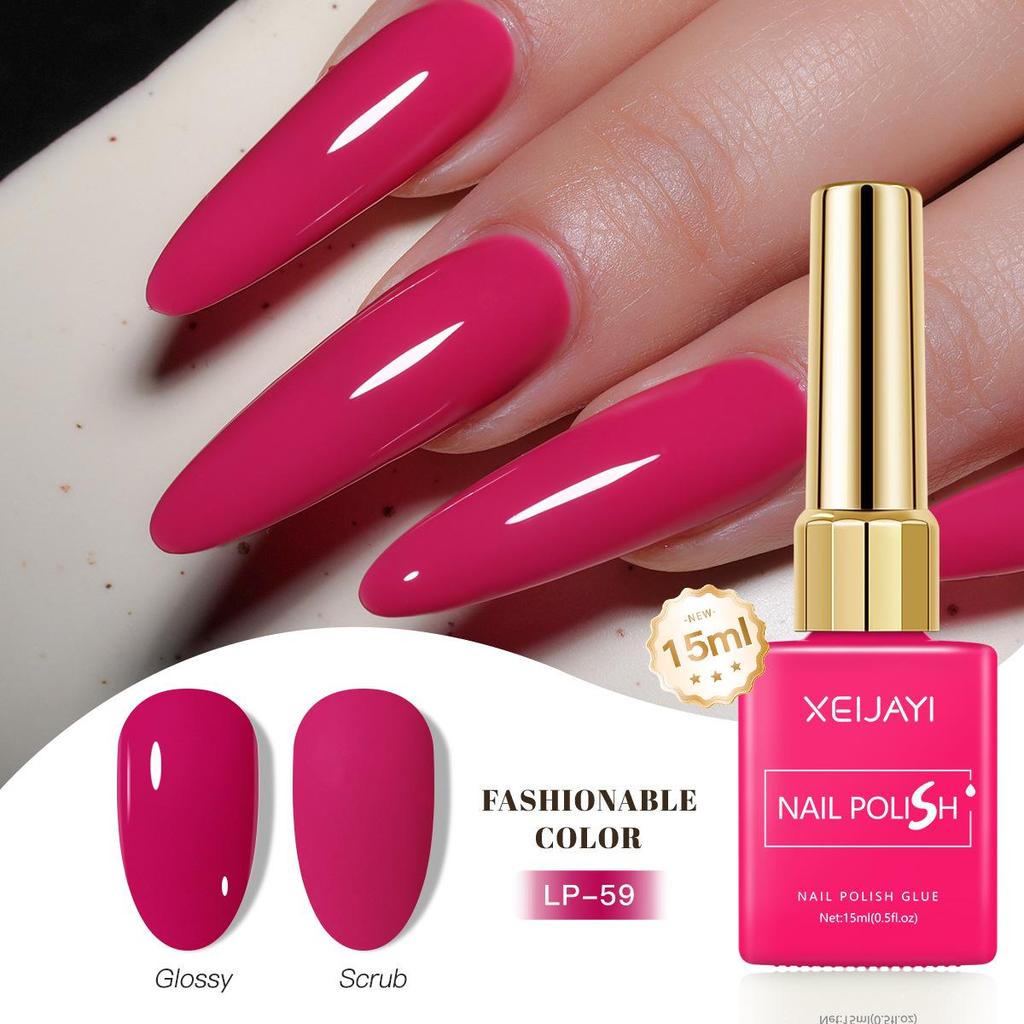Vibrant Colored Square Bottle Nail Gel Polish - Internet Favorite for Highly Pigmented Nail Art