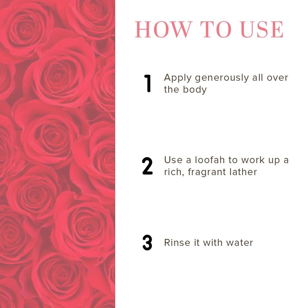 Khadi Natural Rose & Honey Body Wash 210 ml Hydrating Shower Gel For Glowing Skin All Skin Types SLS Paraben Free